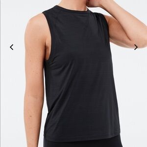 Fabletics black eco-conscious muscle tank, small